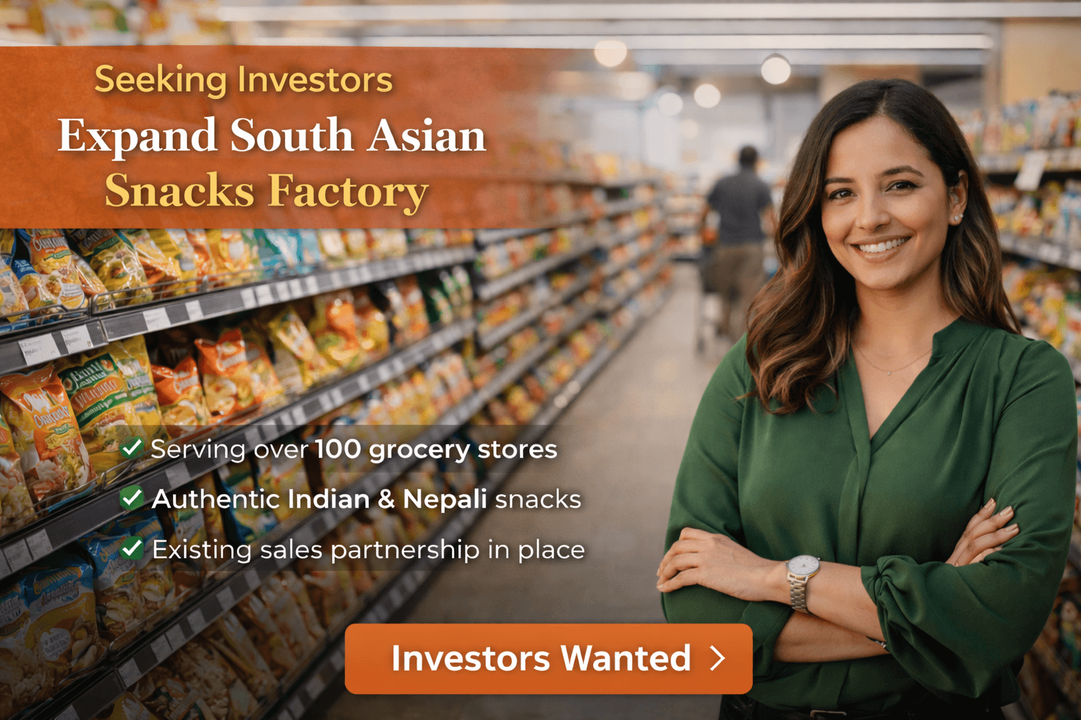 Looking investors within grocery outlet to expa...