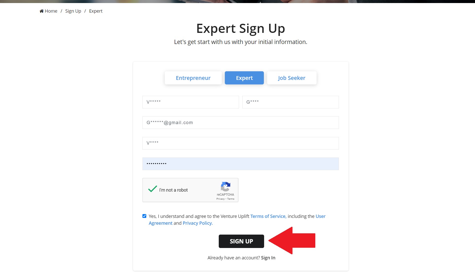 How To Register As Investor - step2