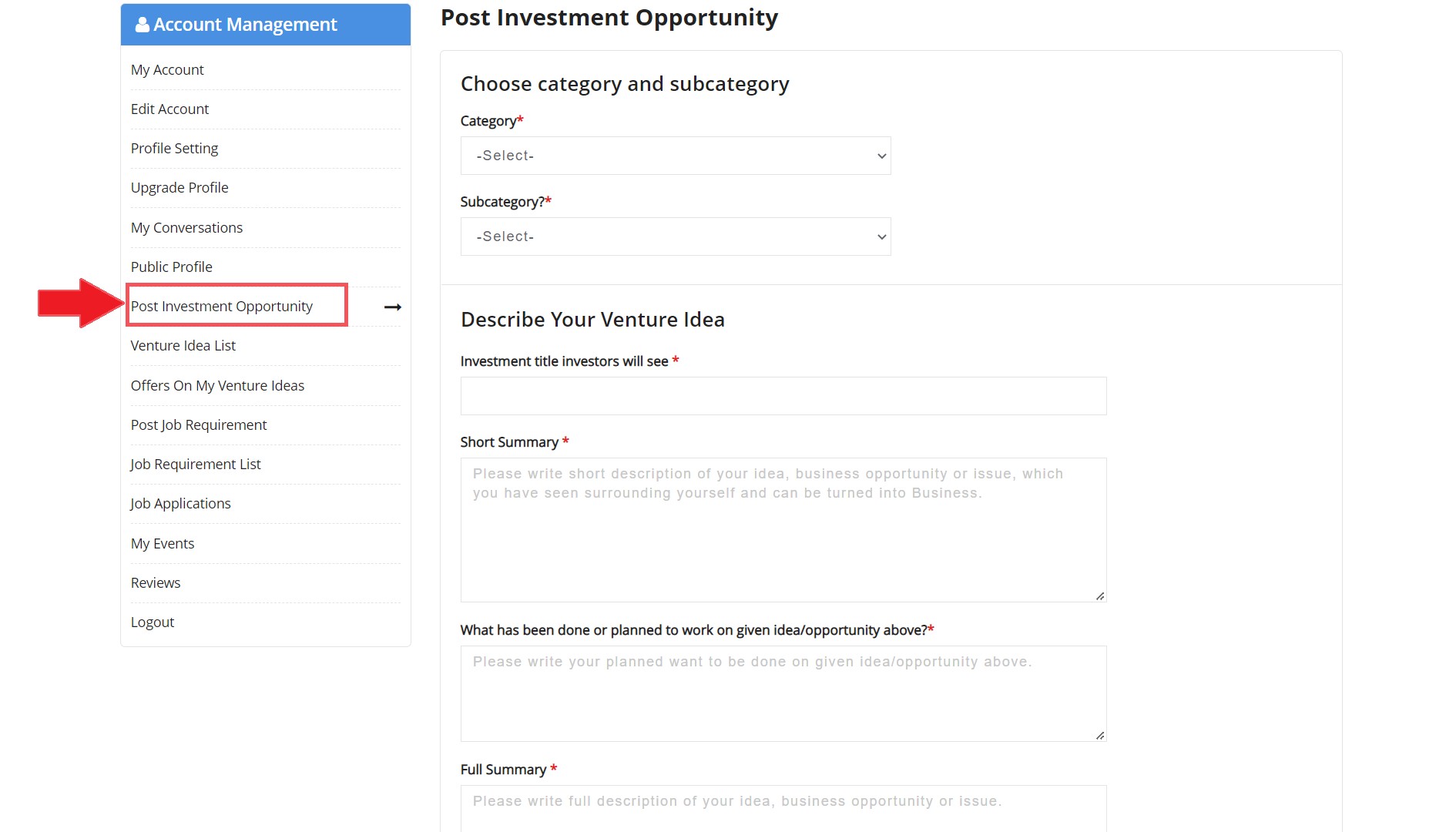 How To Register As Entrepreneur - Step 6