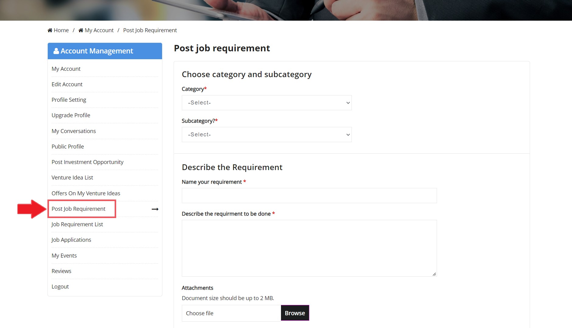 How To Register As Entrepreneur - Step 5